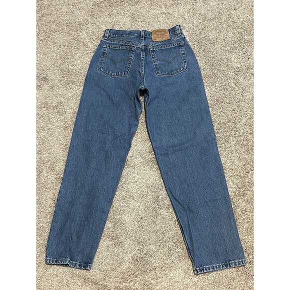 Levi's 560 Jeans Women's Size 10 28x32 Blue Loose Fit Straight Leg MADE IN USA - Picture 8 of 10